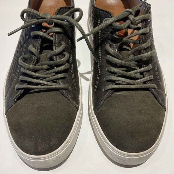 Blackstone Olive Green Mens Sneakers Size 43 - Picture 2 of 6